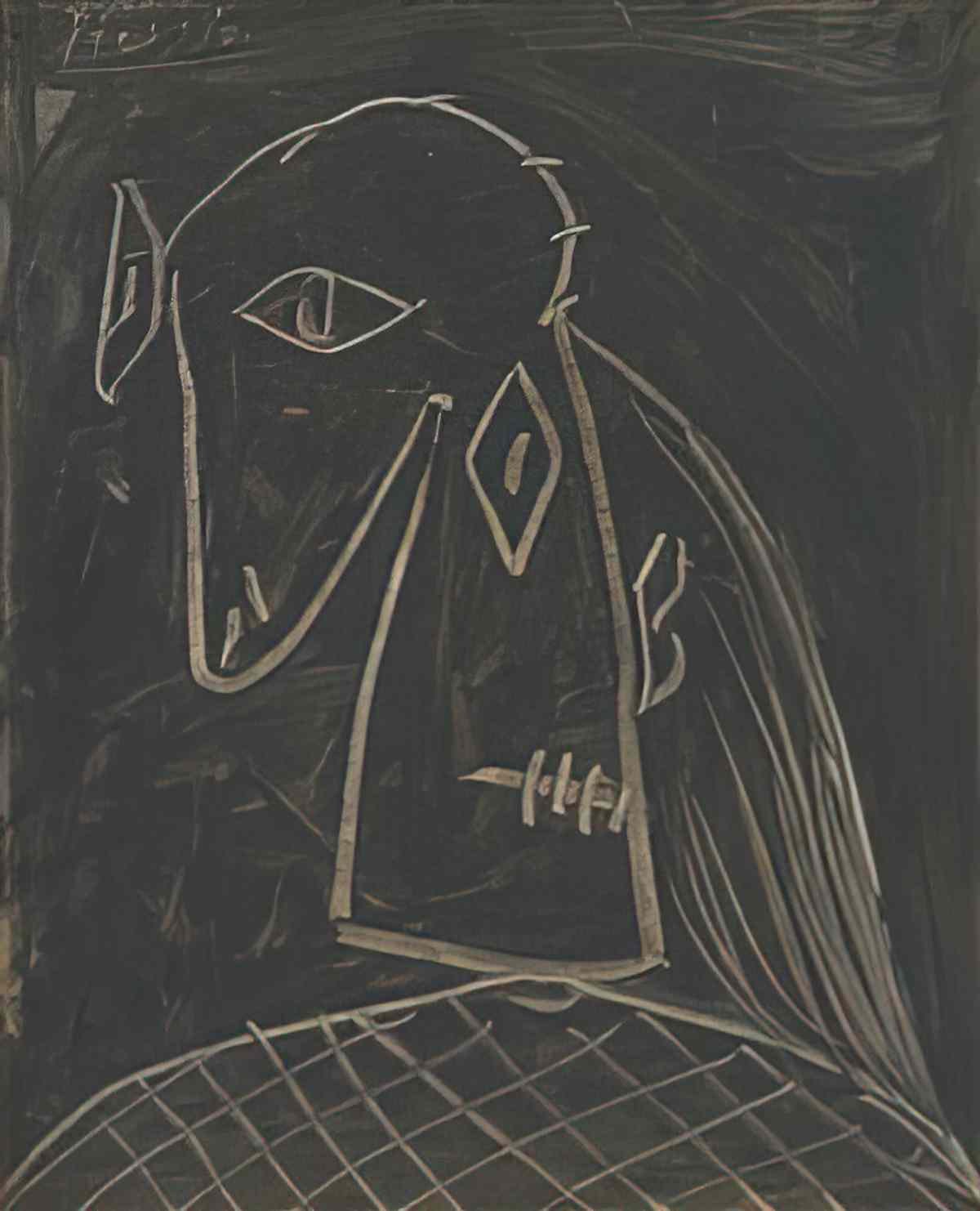 Pablo Picasso tete de femme (18) Art A4 Photo Print