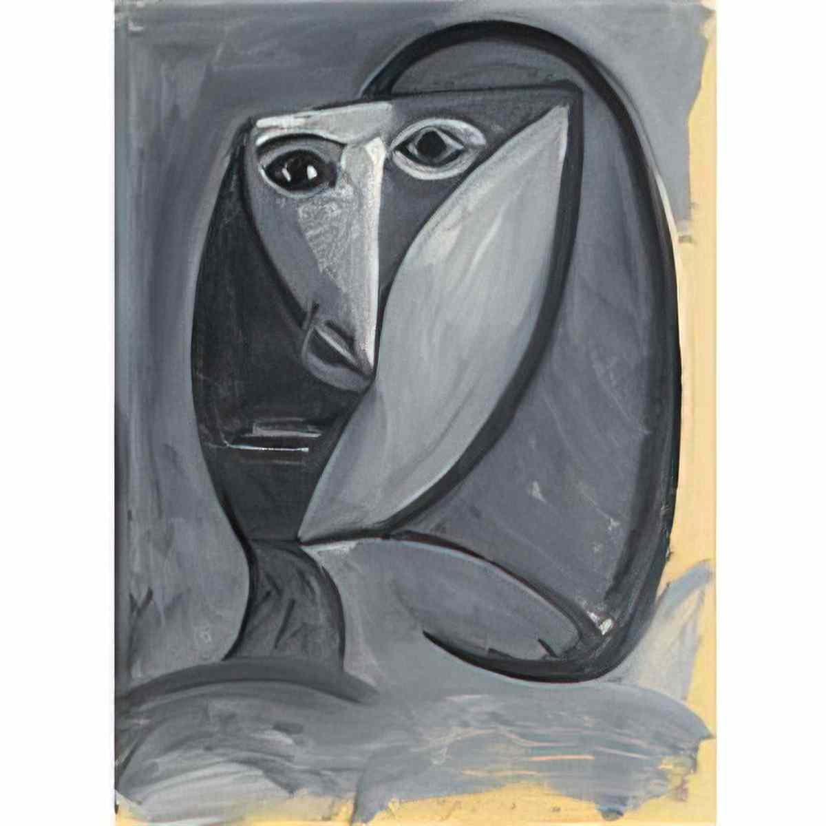Pablo Picasso tete de femme (20) Art A4 Photo Print
