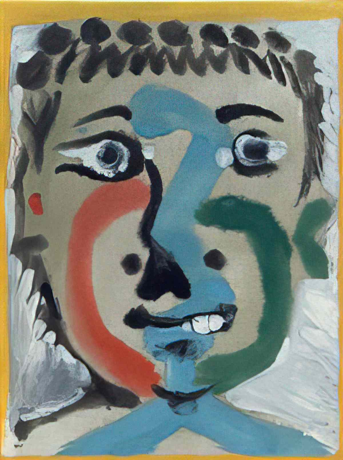 Pablo Picasso tete de garcon Art A4 Photo Print