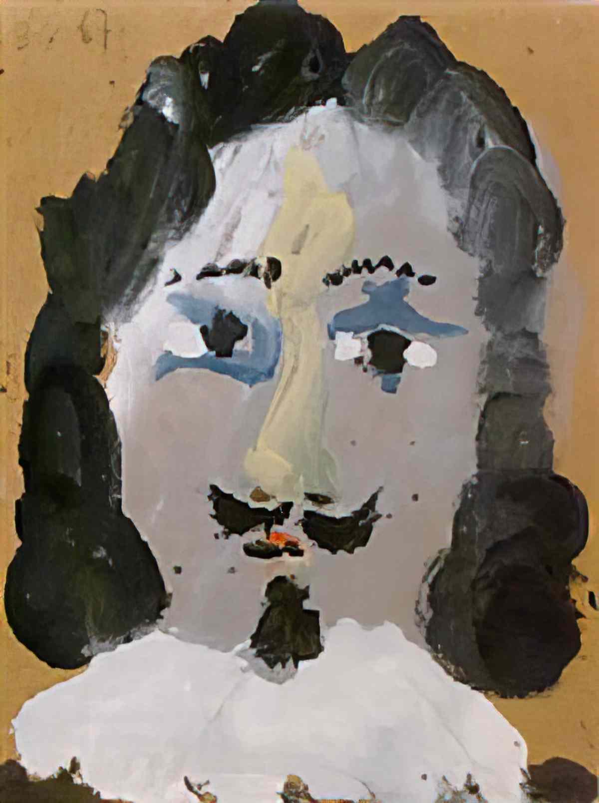 Pablo Picasso tete de mousquetaire Art A4 Photo Print