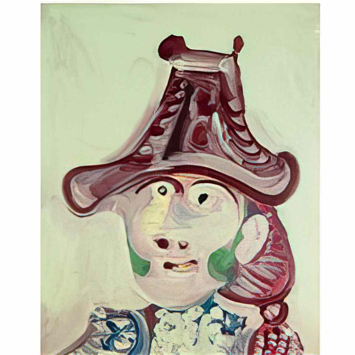 Pablo Picasso tete de torero Art A4 Photo Print