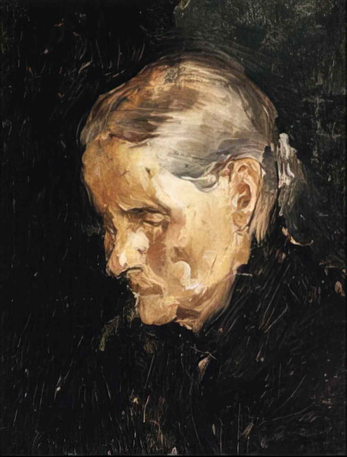 Pablo Picasso tete de vieille dame Art A4 Photo Print