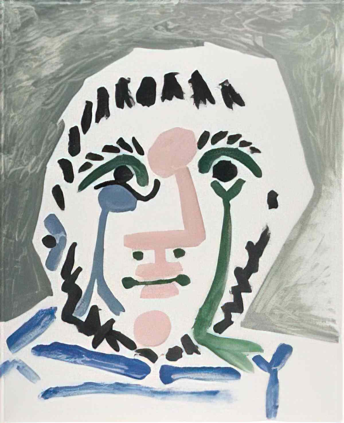 Pablo Picasso tete dhomme (21) Art A4 Photo Print