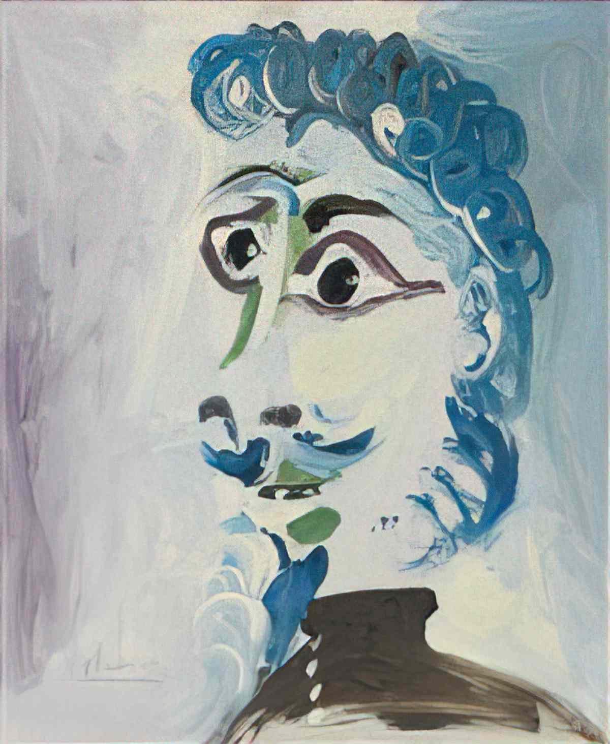 Pablo Picasso tete dhomme (33) Art A4 Photo Print