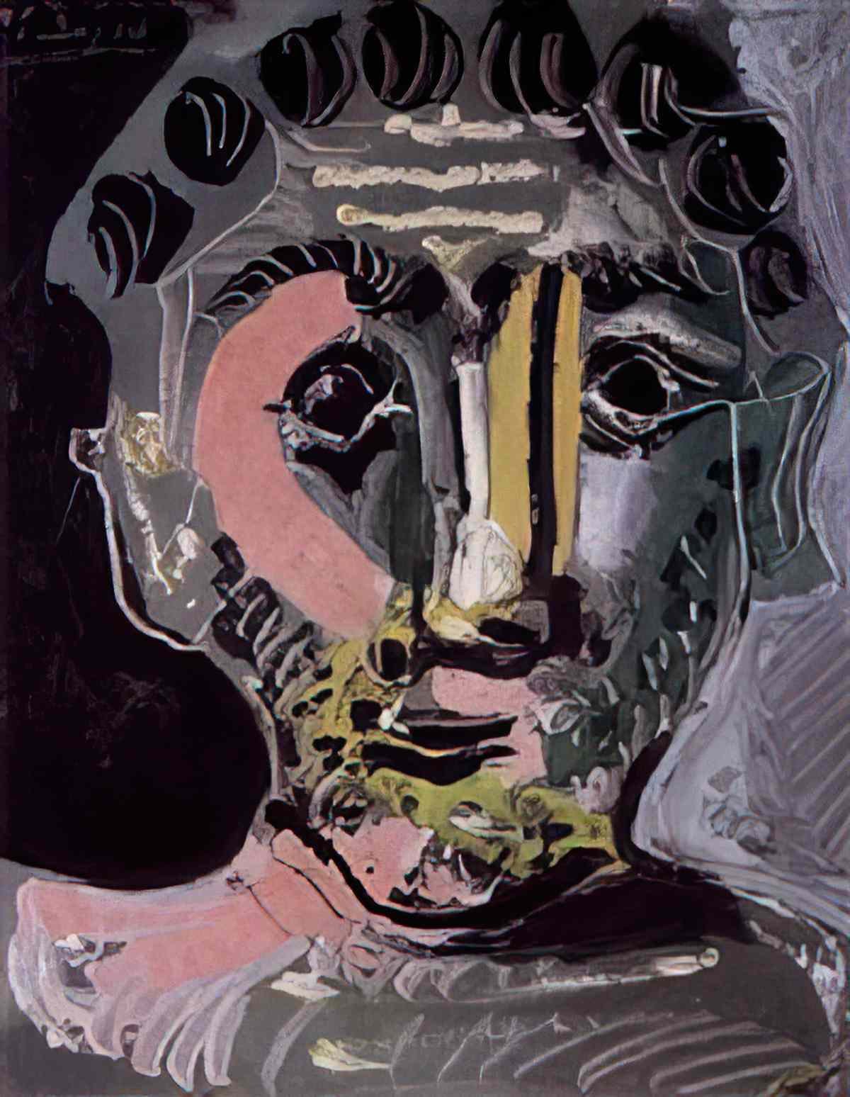 Pablo Picasso tete dhomme (35) Art A4 Photo Print