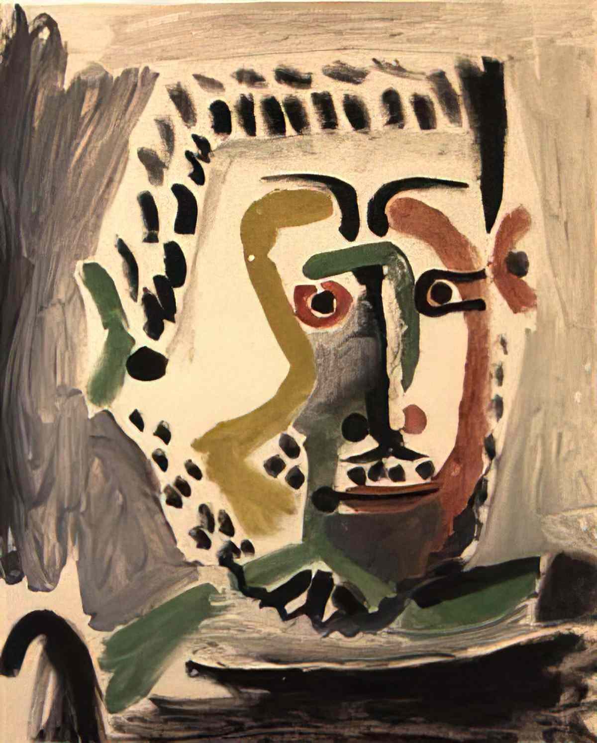 Pablo Picasso tete dhomme (6) Art A4 Photo Print
