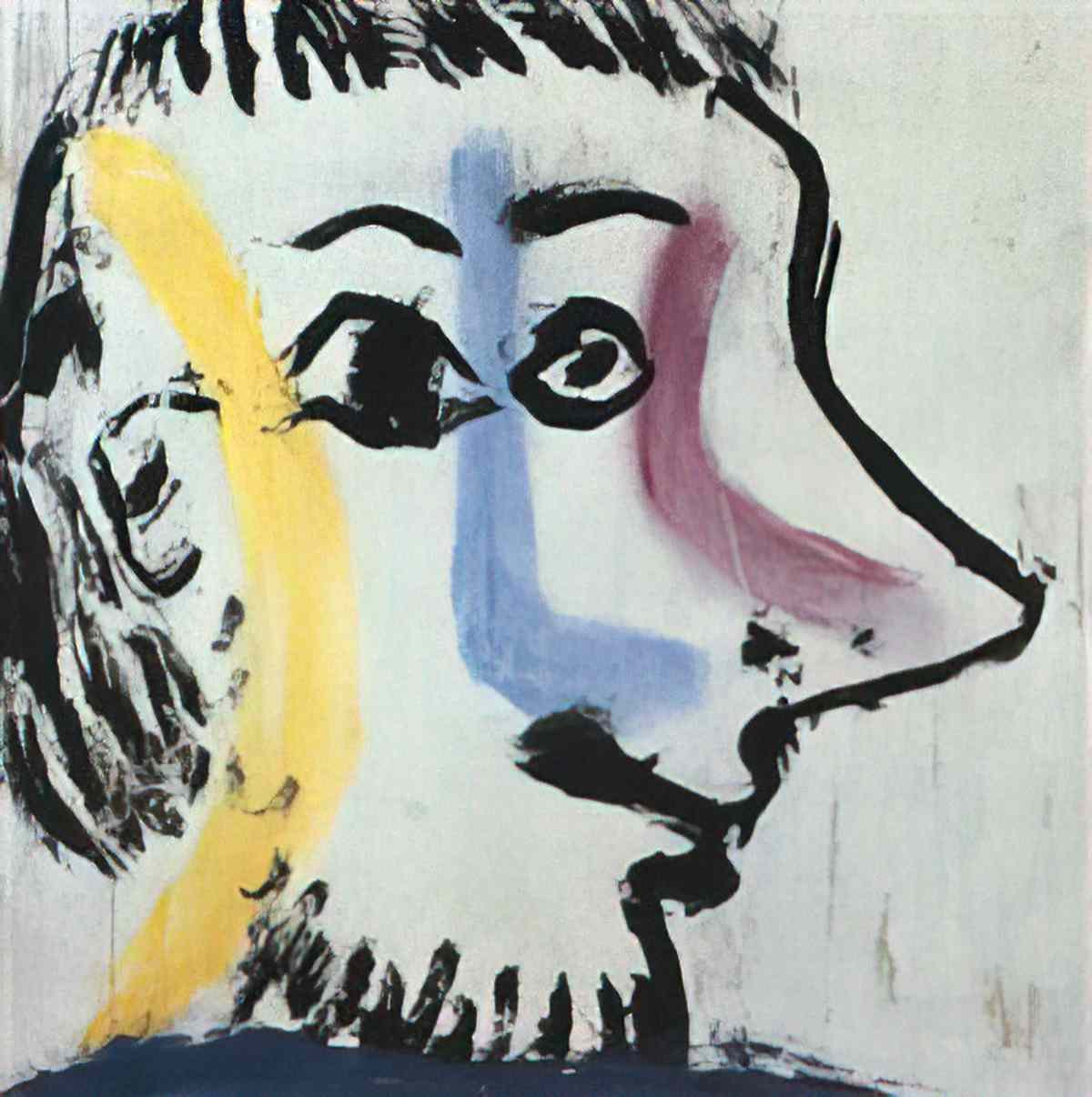 Pablo Picasso tete dhomme de profil Art A4 Photo Print