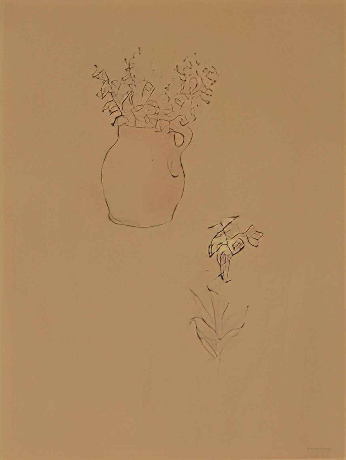 Pablo Picasso vase avec fleurs Art A4 Photo Print