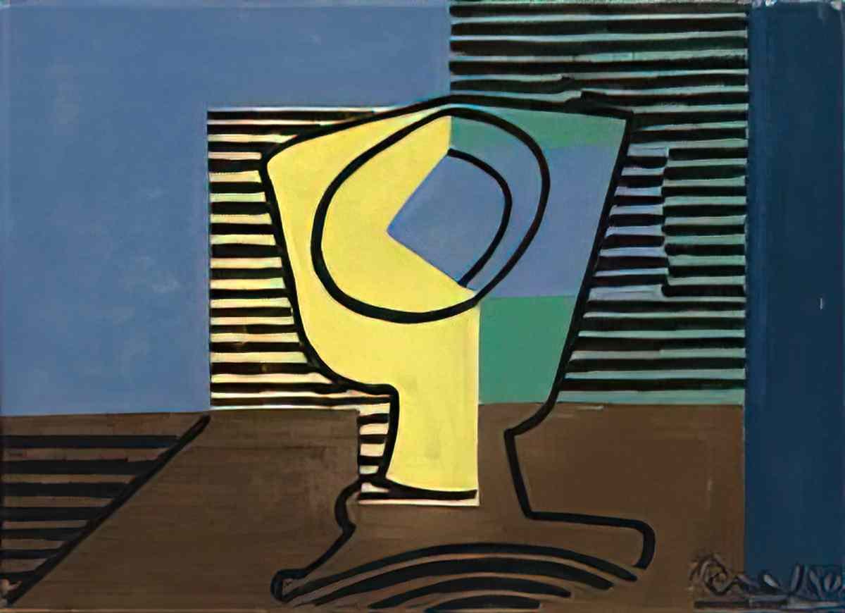 Pablo Picasso verre Art A4 Photo Print