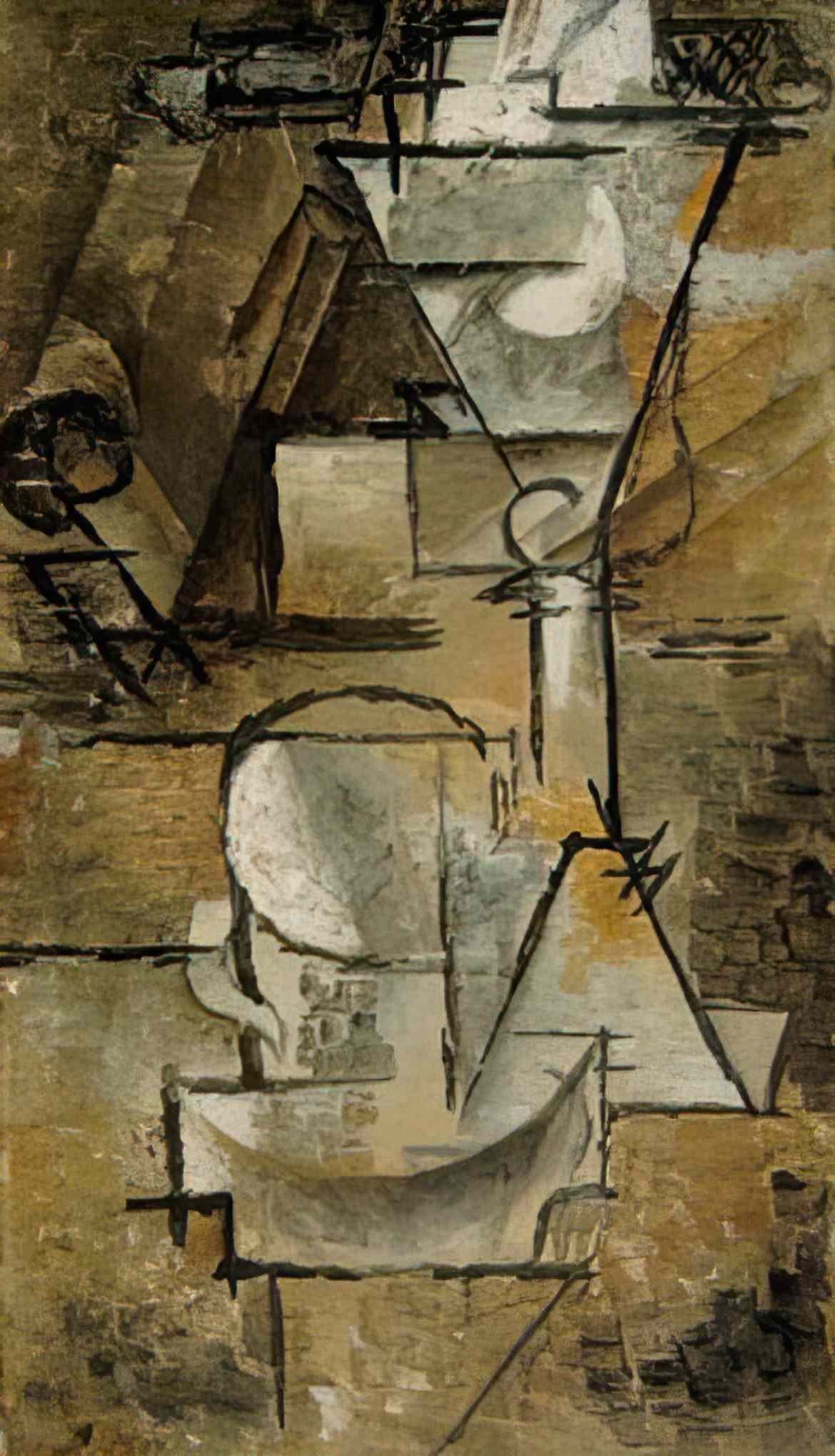 Pablo Picasso verre de pernod et tasse Art A4 Photo Print
