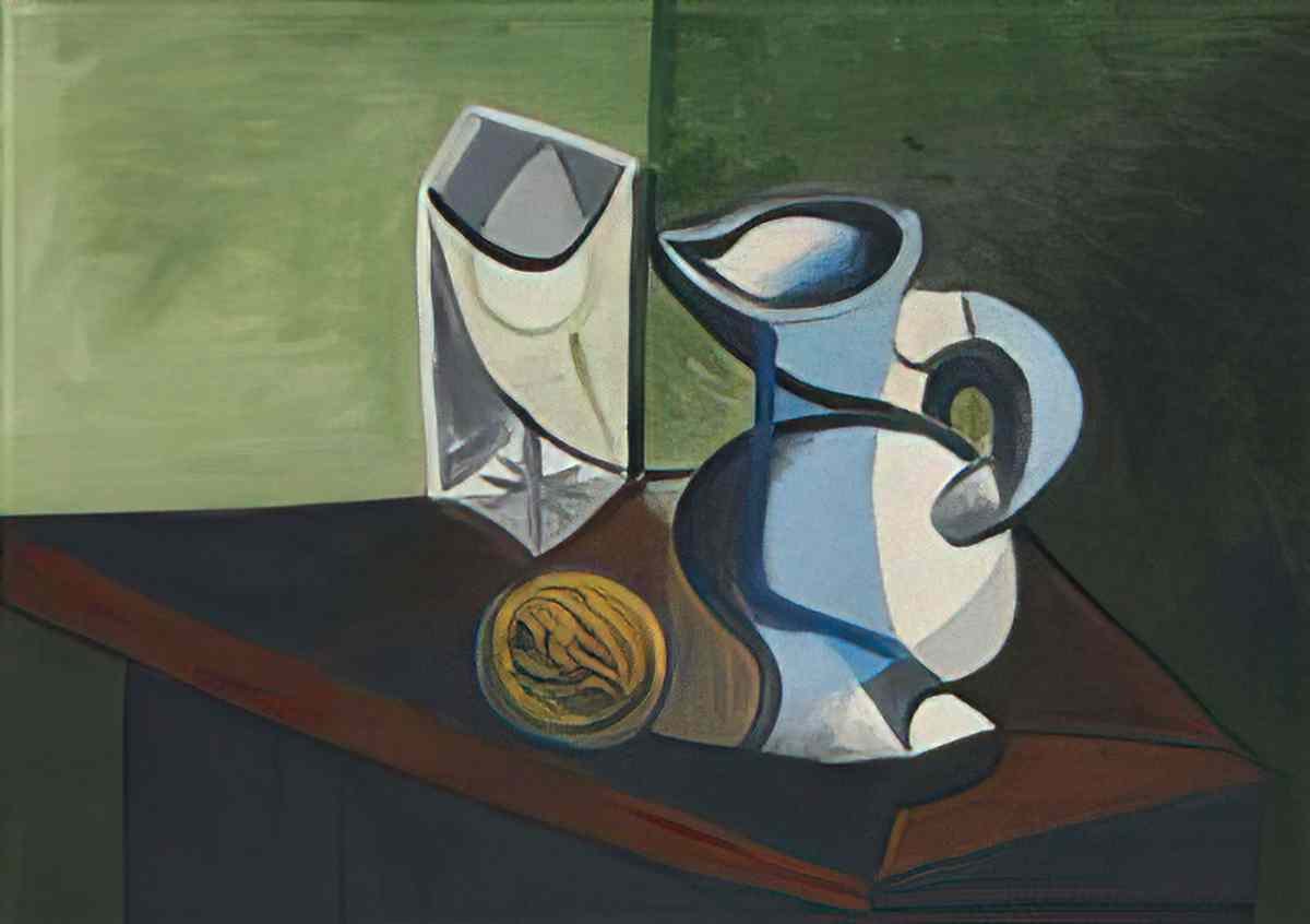 Pablo Picasso verre et pichet (2) Art A4 Photo Print