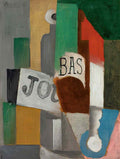 Pablo Picasso verre, journal et bouteille de bass Art A4 Photo Print