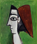 Pablo Picasso visage feminin, profil Art A4 Photo Print