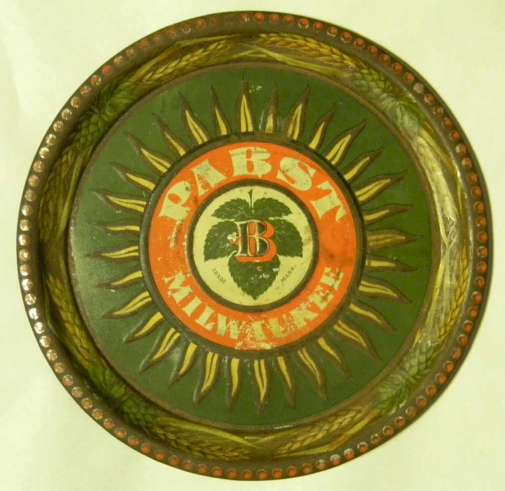 Pabst Beer Tray Vintage Retro Advert Ads A4 Photo Print
