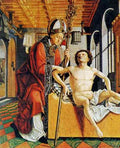 Pacher Michael St Augustine Freeing A Prisoner  A4 Photo Print