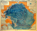 Pacific Chart Winds Vintage Retro Advert Poster A4 Photo Print