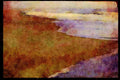 Pacific Coastlines 117004 Waves Receding From Beach, Near Arcata, CA A4 Limited Edition Watercolour Print
