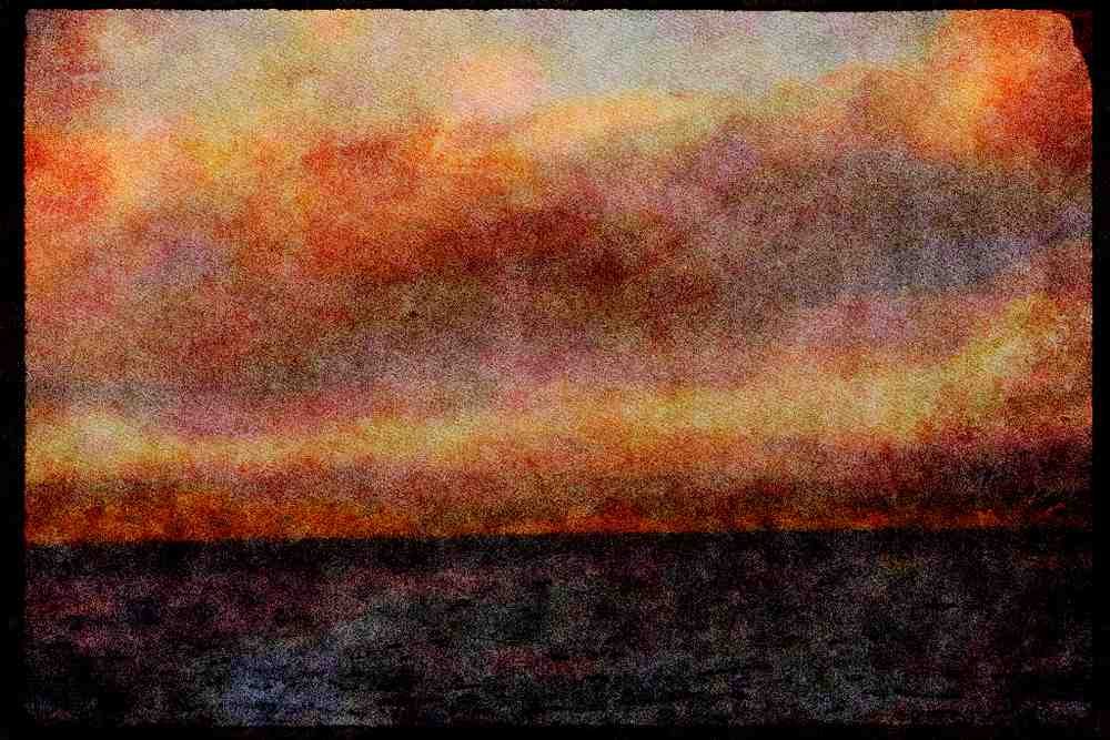 Pacific Coastlines 117016 Monterey Bay Shore, CA A4 Limited Edition Watercolour Print