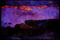 Pacific Coastlines 117021 Boats In Evening Light, Half Moon Bay, CA A4 Limited Edition Watercolour Print