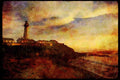 Pacific Coastlines 117026 Pigeon Point Lighthouse, CA A4 Limited Edition Watercolour Print