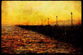 Pacific Coastlines 117072 Pier, Berkeley, CA A4 Limited Edition Watercolour Print