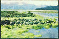 Pacific Coastlines 117098 Low Tide, Hornpiren, Chile A4 Limited Edition Watercolour Print