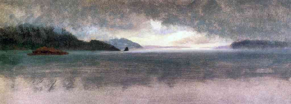 Pacific Northwest Bierstadt A4 Photo Print