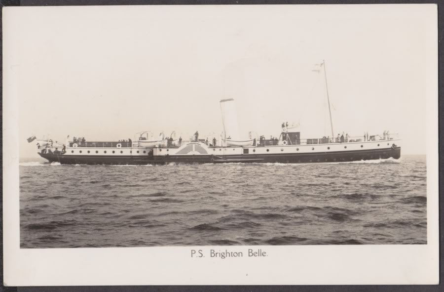 Paddle Steamer Brighton Belle Vintage A4 Photo Print
