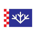 Padise Vald Flag N2866 A4 Photo Print