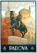 Padova Vintage Advert A4 Photo Print