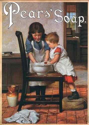 Paers Soap Wash Up Before You Eat A4 Photo Print