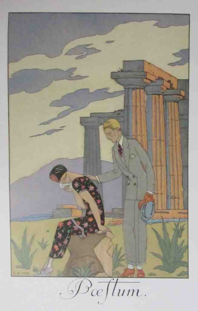 Paestum 31 George Barbier A4 Photo Print