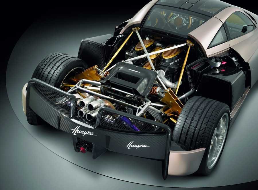 Pagani Huayra cutaway A4 Photo Print