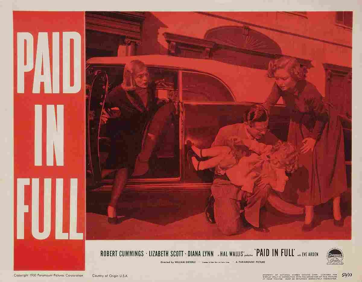 Paid in Full 1950 03  film star poster A4 Photo Print
