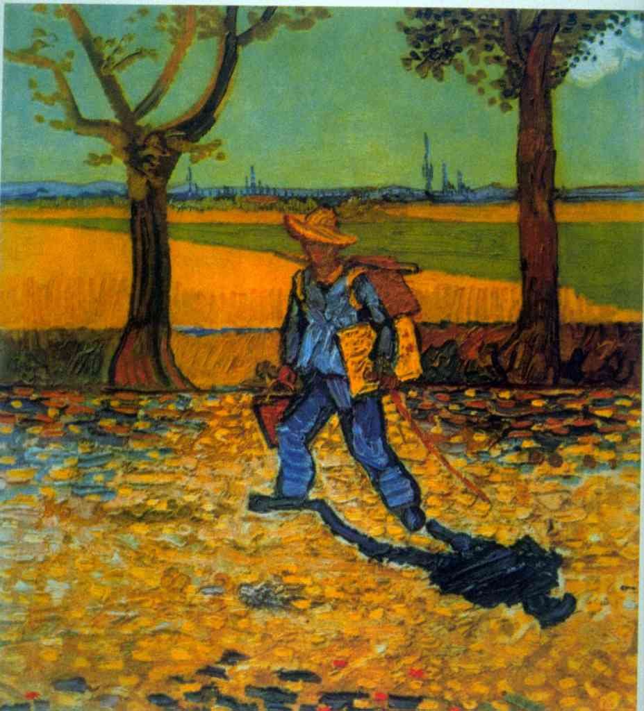Painter Van Gogh A4 Photo Print