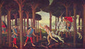 Paintings On Boccaccio S Decameron First Episode Botticelli A4 Photo Print