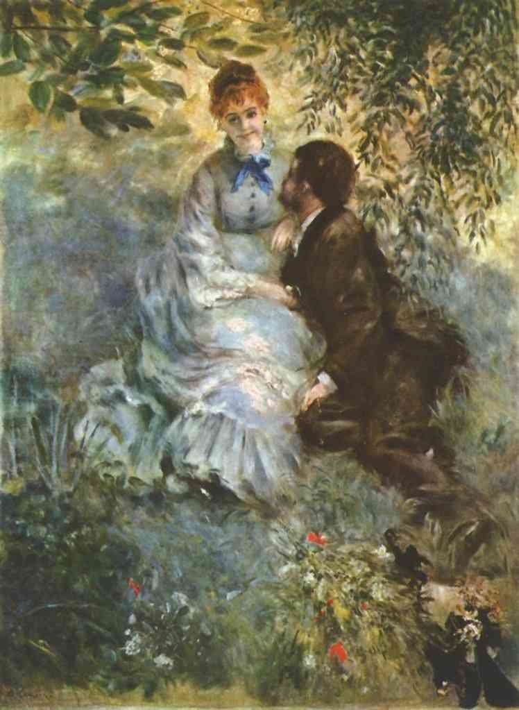 Pair Of Lovers Renoir A4 Photo Print
