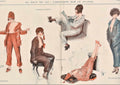 Pajama Variations Bed La Vie Parisienne Vintage Retro Advert