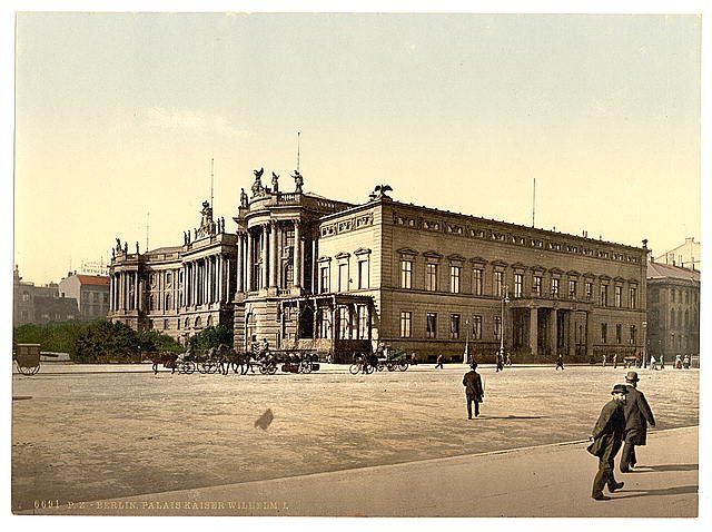 Palace of William Berlin Vintage A4 Photo Print