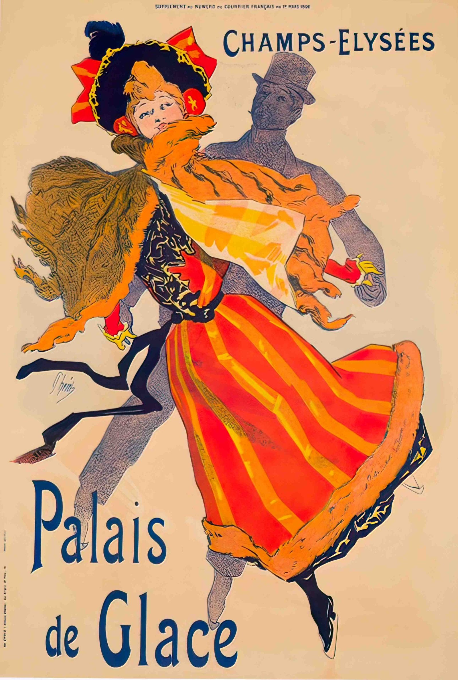 PalaisGlaceCheretA Advert A4 Photo Print