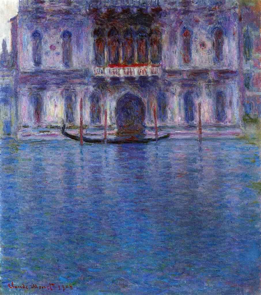 Palazzo 1 Monet A4 Photo Print