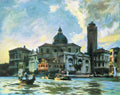 Palazzo Labia Venice John Singer Sargent Impressionism American A4 Photo Print