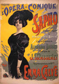 Paleologue Jean de 1855 1942 Sapho Theâtre de lOpera Comique 1897 A4 Photo Print