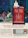 Pall Mall Cigarettes 1960s Vintage Retro Advert