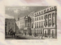 Pall Mall London England Shepherd 1827 Vintage A4 Photo Print