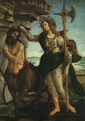 Pallas And The Centaur Eur A4 Photo Print