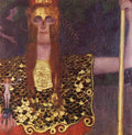 Pallas Athena Klimt A4 Photo Print