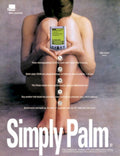 Palm V Organizer 1990s Vintage Retro Advert