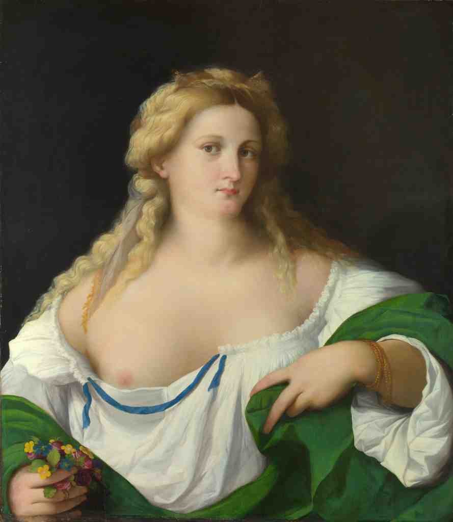 Palma Vecchio A Blonde Woman A4 Photo Print