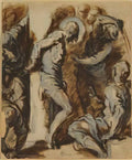 Palma il Giovane jacopo palma la flagelaci n Art A4 Photo Print